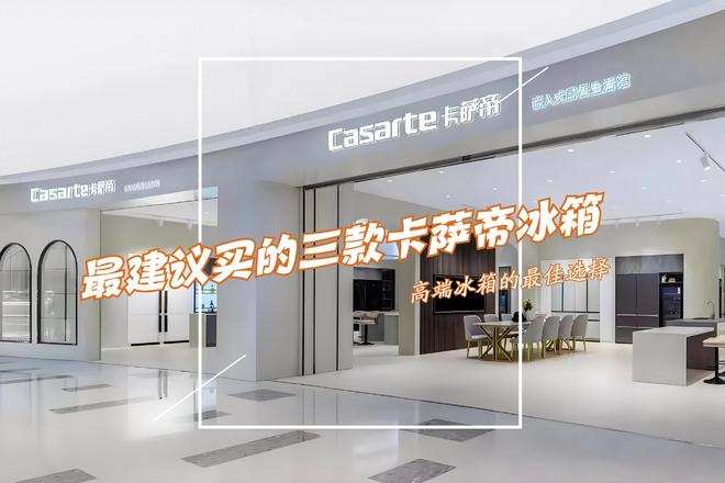 帝冰箱：性价比高卖得最好用户口碑公认！long8唯一登录最建议买的三款卡萨(图3)