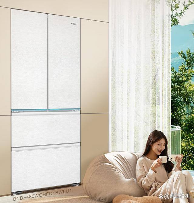 GHFD1BWLU1：国补1240元超薄多门冰箱long8唯一登录海尔山茶花系列BCD-485W(图4)